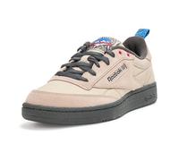 Reebok Unisex-Adult Club C 85, Ash/Grey 6/Boundless Blue, 9 Women/7.5 Men