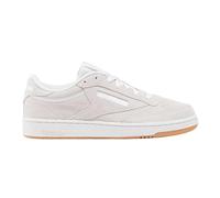 REEBOK Unisex Club C 85 Tennis Trainers In Pure Grey 2/White Mens Shoe Size: 10, Colour: Grey Fabric