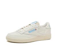 Reebok Unisex-Adult Club C 85 Vintage Sneaker, Chalk/Alabaster/Essential Blue, 14.5 Women/13 Men