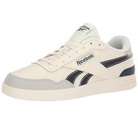 Reebok Unisex-Adult Court Advance Clip Sneaker, Chalk/Pure Grey 2/Vector Navy, 10.5