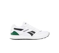 Reebok Unisex GL1000 Sneaker, FTWWHT/CBLACK/DRKGRN, 10 UK