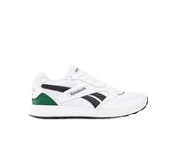Reebok Unisex GL1000 Sneaker, FTWWHT/CBLACK/DRKGRN, 5.5 UK