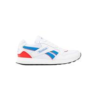 Reebok Unisex GL1000 Sneaker, FTWWHT/KINBLU/VECRED, 4 UK
