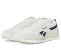 Reebok Unisex-Adult Glide Low Sneaker, Chalk/Barely Grey/Vector Navy, 6 Women/4.5 Men