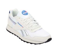Reebok Unisex Adult Glide Suede Trainers - White/Silver - 7.5 UK - White/Silver - 100% Mixed