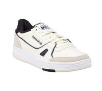 Reebok Unisex Adult LT Court Leather Trainers - White/Black - 6 UK - White/Black - 100% Mixed