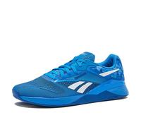 Reebok Nano X4 Shoes, Cross Training Gym Sneakers for Men, Kinetic Blue/Boundless Blue/Moon, 10.5 UK