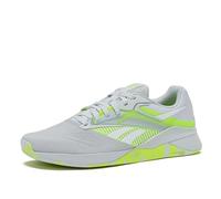 Reebok Unisex-Adult Nano X4 Sneaker, Moon/Digital Lime/Footwear White, 9 Women/7.5 Men