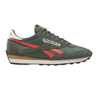 Reebok Unisex Aztec II Sneaker, GRIT Green/SEMI Orange Flare/Alabaster, 4.5 UK