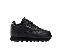 Reebok Unisex Baby Classic Leather Gymnastics Shoe, Core Black Core Black Core Black, 6 UK Child