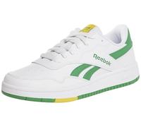 Reebok Unisex BB 1000 Sneaker, White/Glen Green/Golden Haze, 3.5 UK