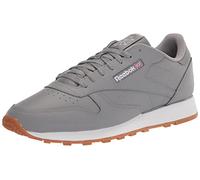 Reebok Unisex Classic Leather Sneaker, Reefresh Pure Grey White Gum, 11 UK Men/ 12.5 UK Women