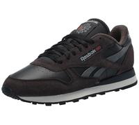 Reebok Unisex-Adult Classic Leather Sneakers Legacy, Black/Dark Matter/Grey 5, 12.5 Women/11 Men