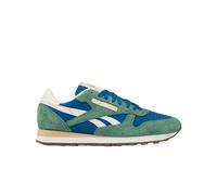 Reebok Unisex Classic Leather Trainers, Athletic Blue/Field Green/Chalk, 44 EU