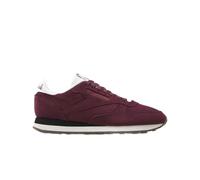 Reebok Unisex Classic Leather Sneaker, Black Cherry/Chalk/Black, 10.5 UK