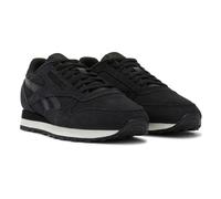 Reebok Unisex Classic Leather Trainers, Black Washed Black White, 12 UK