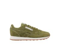 Reebok Unisex Classic Leather Trainers, GRITGREEN/Chalk/Gum, 36 EU