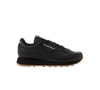 Reebok Men Classic Leather Sneaker, Core Black/Pure Grey 5/Reebok Rubber Gum-03, 7