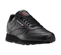 Reebok Men Classic Leather Sneaker, Core Black/Core Black/Pure Grey 5, 4