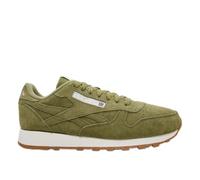 Reebok - Classic Leather Sneakers, GritGreen/Chalk/Gum, Size: 36.5
