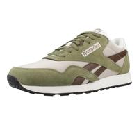 Reebok Unisex Classic Nylon Trainers, Grit Green/Simple Brown/Mineral Grey, 39 EU