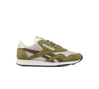 Reebok Unisex Classic Nylon Trainers, Grit Green/Simple Brown/Mineral Grey, 45.5 EU