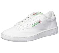 Reebok Unisex Club C 85 Sneaker, Int White Green, 7.5 UK Men/ 6 UK Women