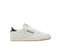 Reebok Unisex Club C 85 Vintage Trainers, Chalk Black Gum, 9 UK