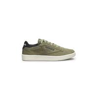 Reebok Unisex Club C 85 Vintage Trainers, GRITTYGREEN/Black/Chalk, 44 EU