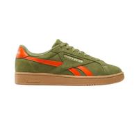 Reebok Unisex Club C Grounds UK Trainers, Deepolive Pump Orange Gum, 10.5 UK