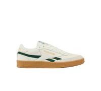 Reebok Unisex Club C Revenge Vintage Trainers, Chalk/Dark Green/Gum, 41 EU