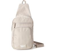 Reebok Unisex Crossbody Sling Bags - Compact Convertible Strap Cross Body Bag Travel Sling Bag - Gym & Travel Essential, Cosmos Stucco, One Size, Minimalistic
