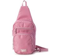 Reebok Unisex Crossbody Sling Bags - Compact Convertible Strap Cross Body Bag Travel Sling Bag - Gym & Travel Essential, Cosmos Rose, One Size