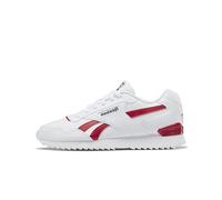 Reebok Unisex Glide Ripple Clip Sneaker, Ftwwht Flasrd Cblack, 8 UK