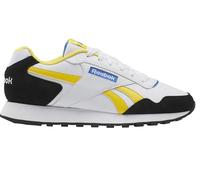 Reebok Unisex Glide Sneaker, White Classic Yellow Vector Red, 10 UK Men/ 10.5 UK Women