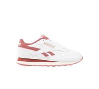 Reebok Boy's Juniors Classic Leather Shoes - White/Multi - Size: 3.5 (older)