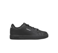 Reebok Unisex Kids Court Clean Sneaker, Black Black Grey1, 2.5 UK