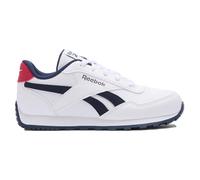 Reebok Unisex Kid's Glide Low Sneaker, White/VECTORNAVY/FLASHRED, 27.5
