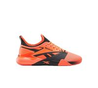 Reebok Unisex Nano Court Sneaker, Digital Coral/Black/Grey 6, 10.5 UK