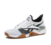 Reebok Unisex Nano Court Sport Pickleball Or Tennis Shoes for Men Sneaker, White/Black/Grey 1, 10.5 UK