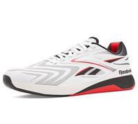 Reebok Unisex Nano X5 Edge Trainers, White/Black/Sport Red, 42 EU
