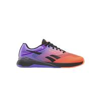 Reebok Unisex Nano X5 Sneaker, FTW White/Flash Orange/Royal Purple, 10.5 UK