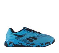 Reebok Unisex Nano X5 Trainers, FTWR White Black Future Cyan, 10 UK