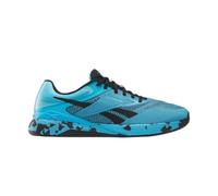 Reebok Unisex Nano X5 Trainers, FTWR White Black Future Cyan, 11 UK