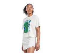 Reebok Unisex Neighborhood T-Shirt, Orange, L UK