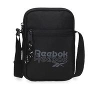 Reebok Unisex Ona Luggage Messenger Bag, black, standard size, shoulder bag