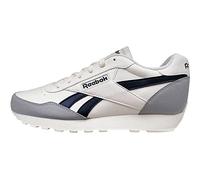 Reebok Mens Rewind Run Fitness Gym Running Shoes, Chalk/Vector Navy/Pure Grey, 12.5 Women/11 Men