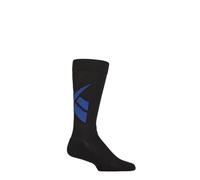 Reebok Unisex 'Technical' Crew Socks -Mens & Ladies, Recycled, Fitness, Sports, with Arch Support, Cushioned, Plain with Logo, 1 Pair Pack UK Size Range 2.5-10