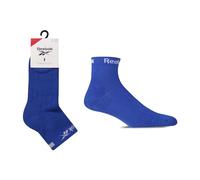Reebok Unisex 'Technical' Running/Cycling Socks - Mens and Ladies, Recycled, Short Ankle Length, Arch Support, Cushioned, Seamless Toes, 1 Pair Size Range of UK 2.5-10 Blue 8.5-10
