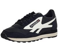 Reebok Unisex's Aztec II Sneaker, Black/Washed Black/Chalk, 44.5
